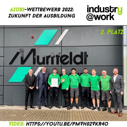 Herzlichen Glückwunsch an die Auszubildenden von der Murtfeldt Kunststoffe GmbH & Co. KG aus Dortmund.